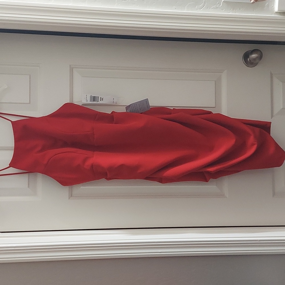 SOLD Red Cocktail Dress